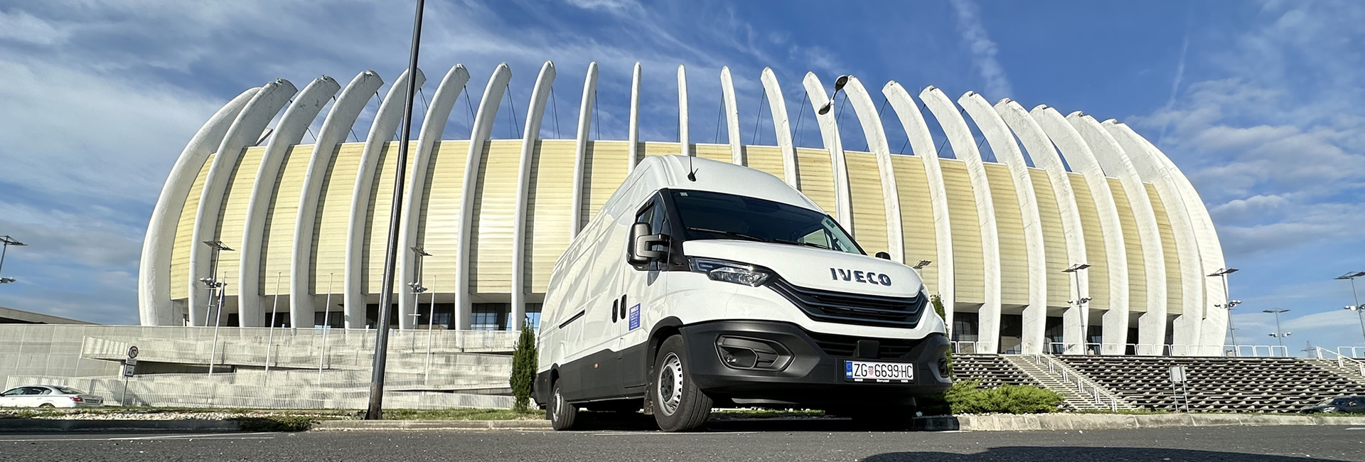 Sportska dvorana Arena Zagreb i naš kombi